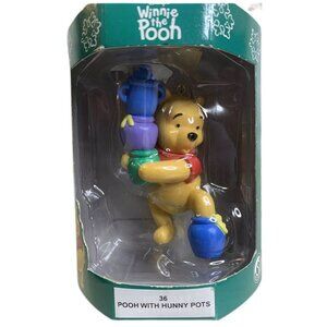 WINNIE THE POOH CHRISTMAS ORNAMENT “#36 Pooh w/Hunny Pots” F51